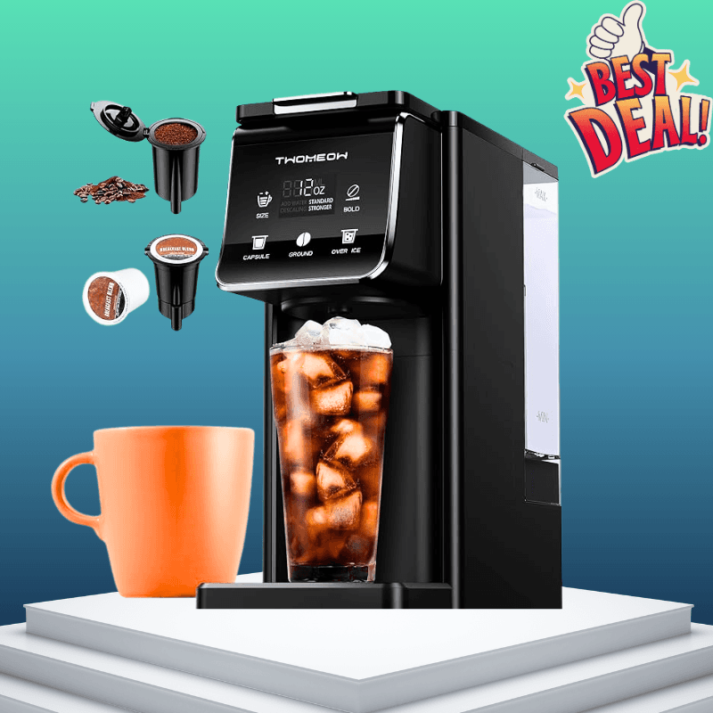 Automatic Coffee Machine with Reusable Filter